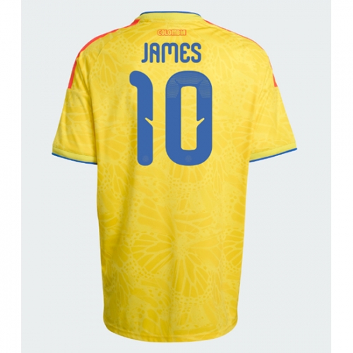 Billige Fotballdrakt Colombia James Rodriguez #10 Replika Hjemmedrakt VM 2026 Kortermet Billige Fotballdrakt Colombia James Rodriguez #10 Replika Hjemmedrakt VM 2026 Kortermet